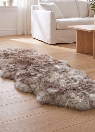 Dobbelt Lammeskind | Langhåret | 170x60 cm Wolf tip