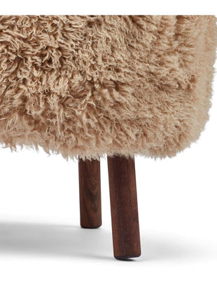 Emil lænestol | Langhåret Honning