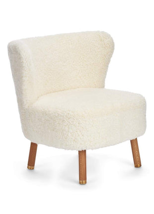 Emil lænestol | Korthåret Hvid