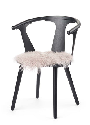 Sædehynde | Lammeskind | Langhåret | D38 cm