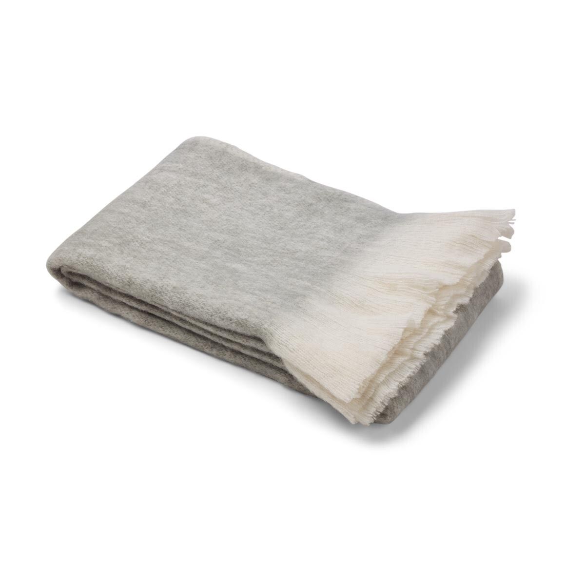 Uldplaid | Mohair mix | 130x170 cm