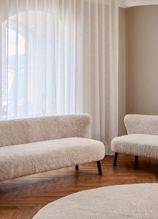 Emanuel 3 seater Sofa Pearl
