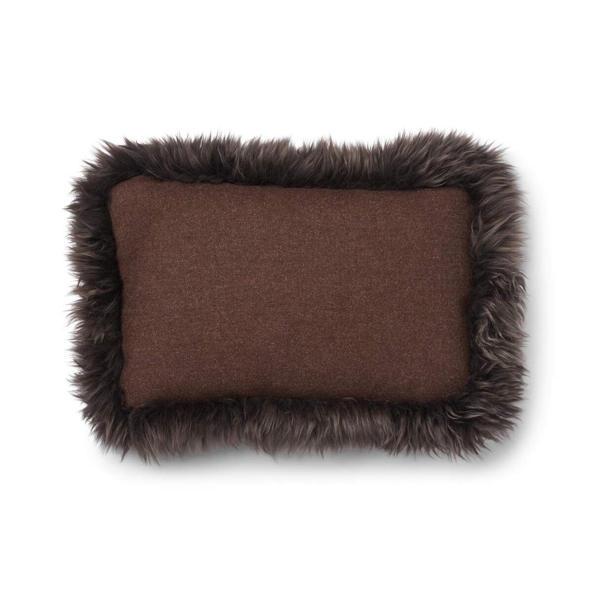 Classic Collection | Uldpude | Langhåret | Dobbeltsidet | 52x52 cm | 34x52 cm