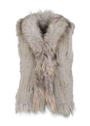 Anna Vest Simpel taupe
