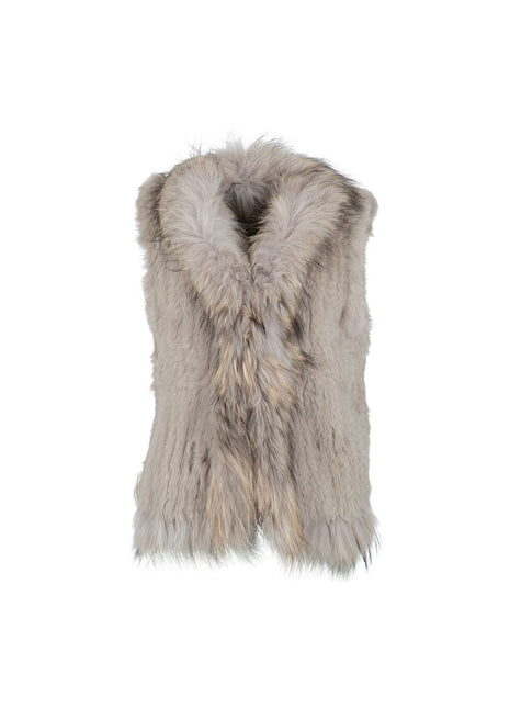 Anna Vest Simpel taupe
