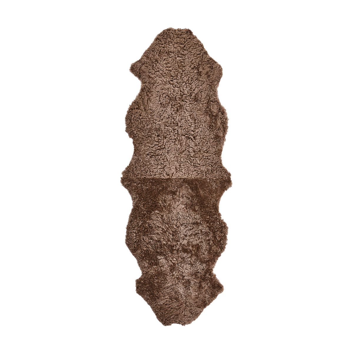 Dobbelt Lammeskind | New Zealand | Korthåret | 170x60 cm Taupe