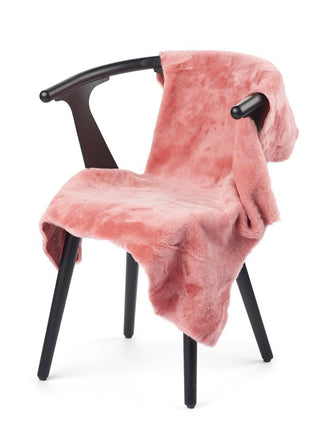 Lammeskind | Double Face | Korthåret | 90x60 cm Lantana Pink
