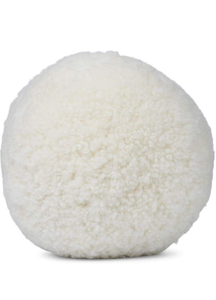 Lammeskindspude | Angelite | Korthåret | D25 cm | D30 cm | D35 cm Hvid
