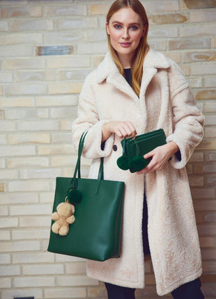 Camilla Clutch | 3 i 1 | Læder Antik Grøn