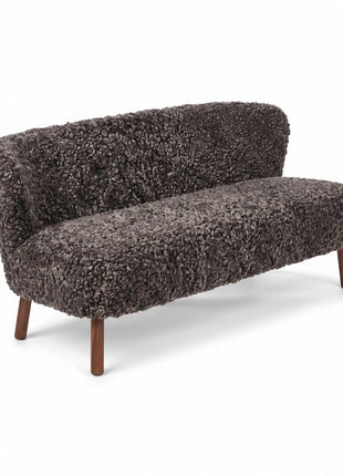 Emanuel 2-personers sofa | Designmøbel Cappuccino