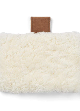 Nakkestøtte | Lammeskind | Korthåret | 30x20 cm Hvid