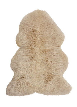 Lammeskind premium | Langhåret | New Zealand | 115x60 cm Beige