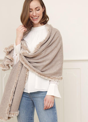 Scarlet Tørklæde  Sort / Sort