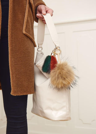 Isabella Two Nøglering Khaki / Efterårsmarmor