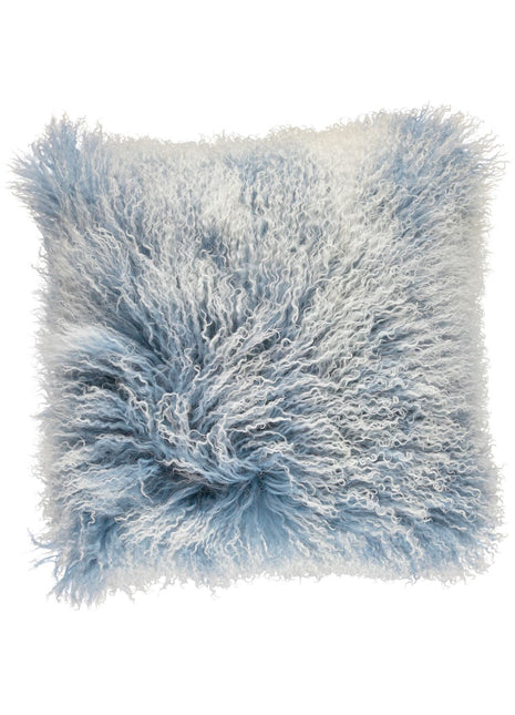 Lammeskindspude | Snow | Langhåret | 60x60 cm | 40x40 cm