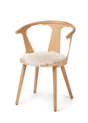 Premium sædehynde | Langhåret | New Zealand | D34 cm Beige