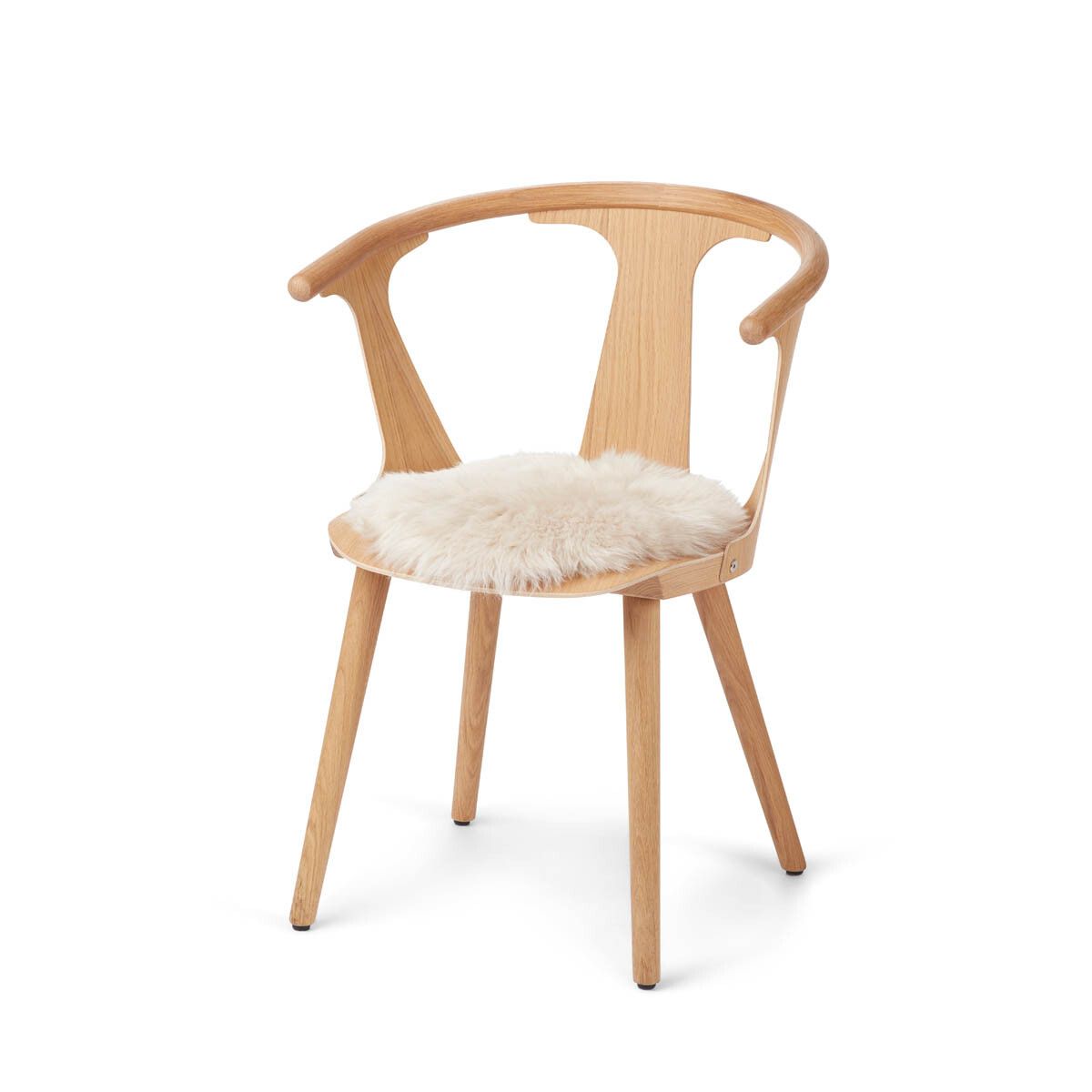 Sædehynde | Langhåret | New Zealand | D34 cm Beige