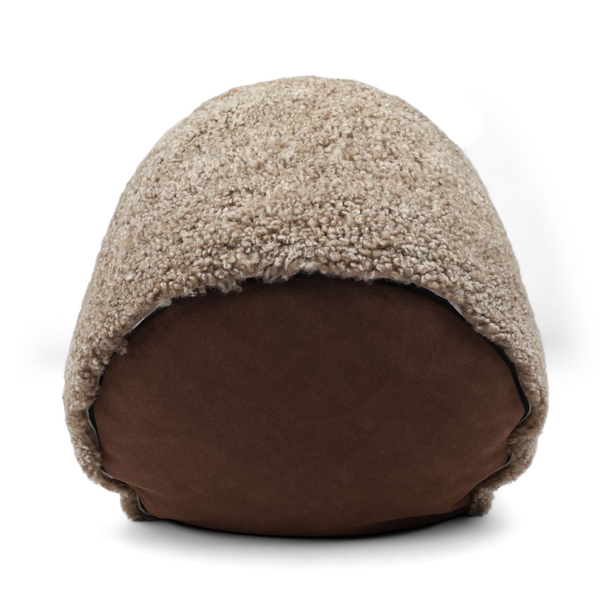 Rund puf | Korthåret | New Zealand Sand