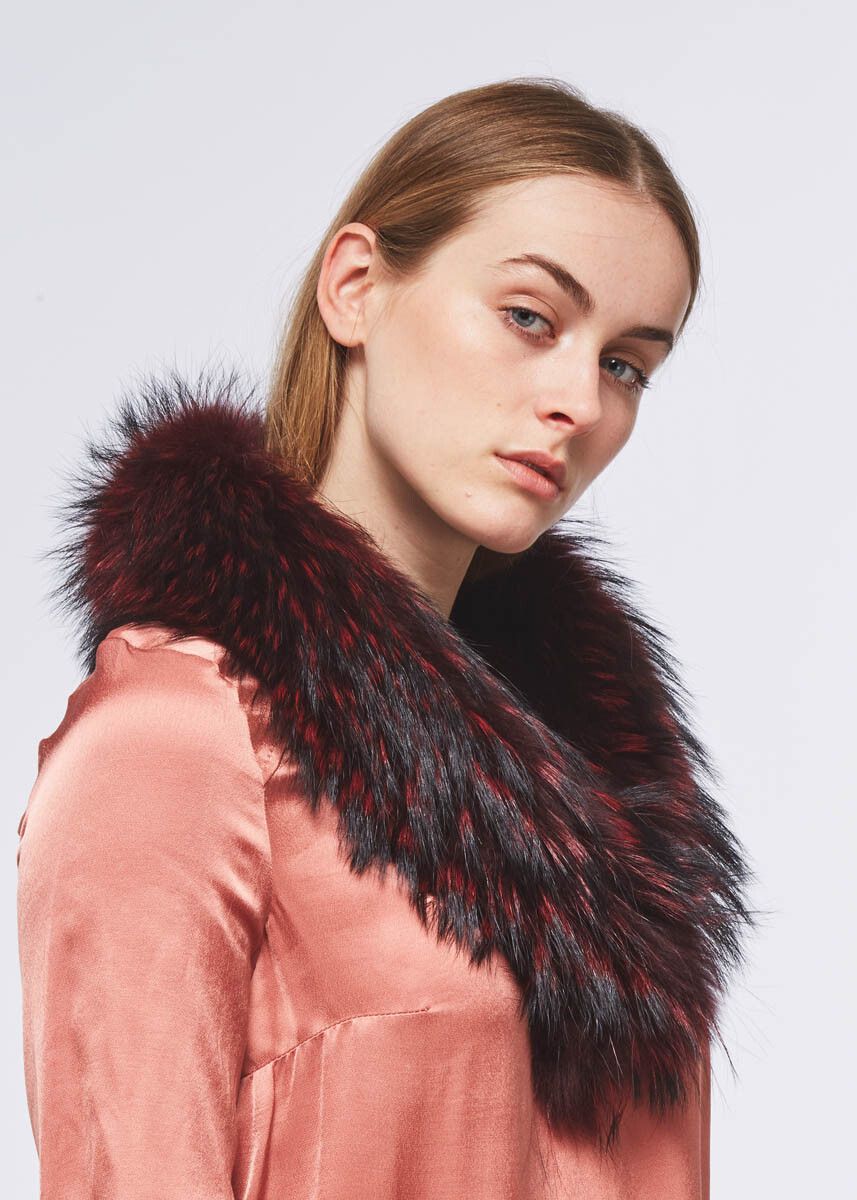 Klara Tørklæde Bordeaux