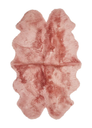 Gulvtæppe | Langhåret | New Zealand | 180x110 cm Rosa