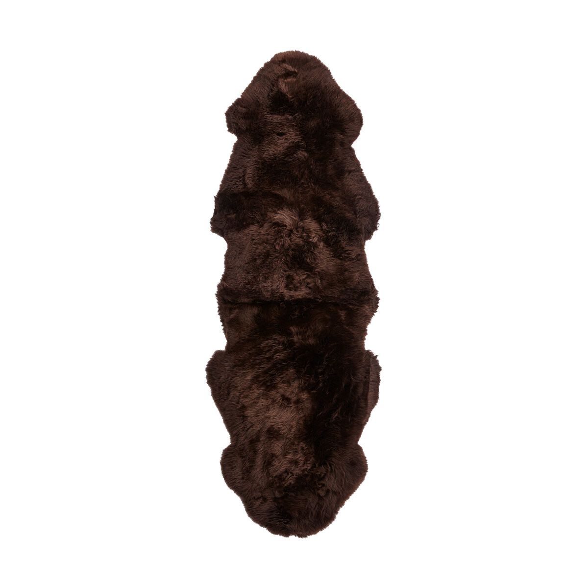 Lammeskind | Langhåret | New Zealand | 160x60 cm Chokolade