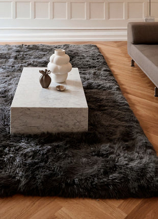 Gulvtæppe | Langhåret | New Zealand Sort