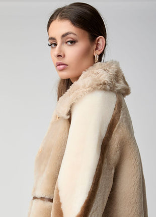 Anika Jakke Beige / Brun