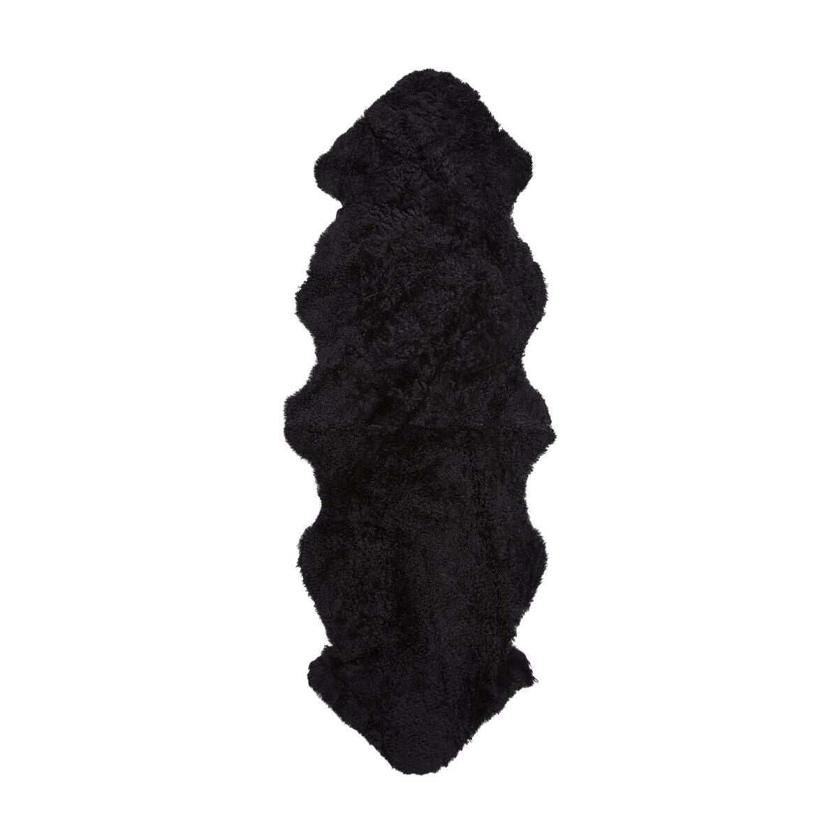 Lammeskind | Korthåret | New Zealand | 180x60 cm Sort