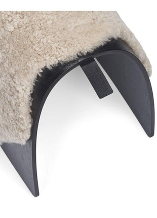 Betræk til skammel | Korthåret Beige