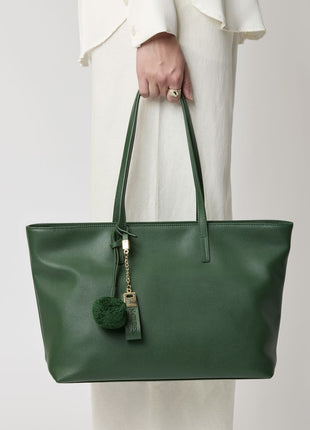 Audrey Taske | Læder Beige