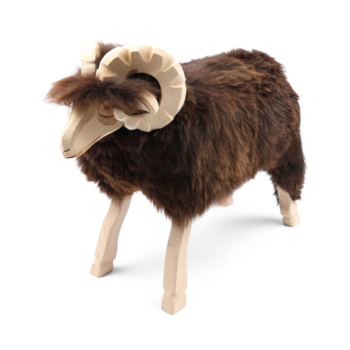 Alpin Fåreskulptur