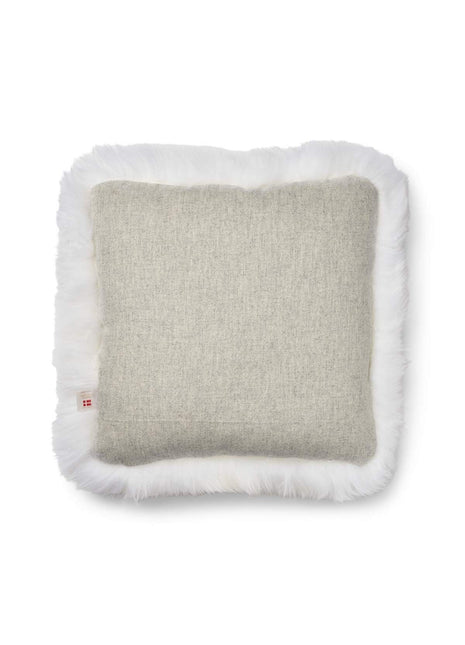 Lammeskindspude | Langhåret | 52x52 cm