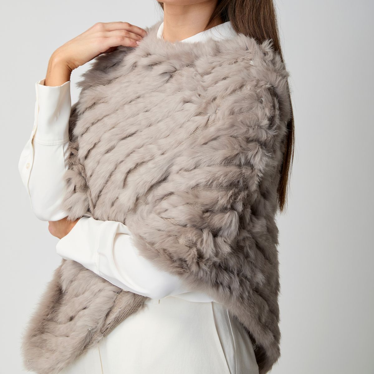 Molly poncho Sort
