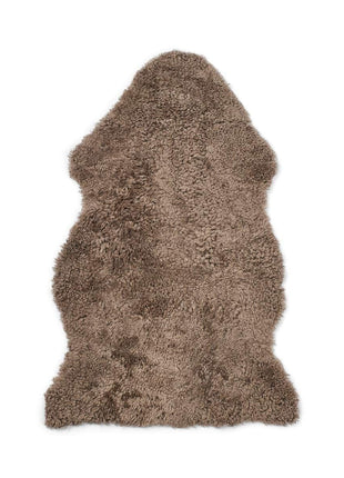 Merino Lammeskind | Korthåret | 90x55 cm Lysebrun