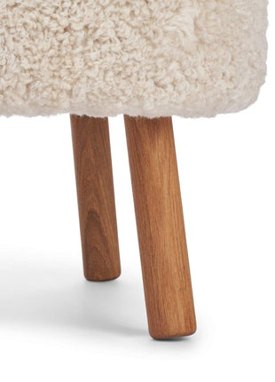 Emily spisebordsstol | Korthåret Beige