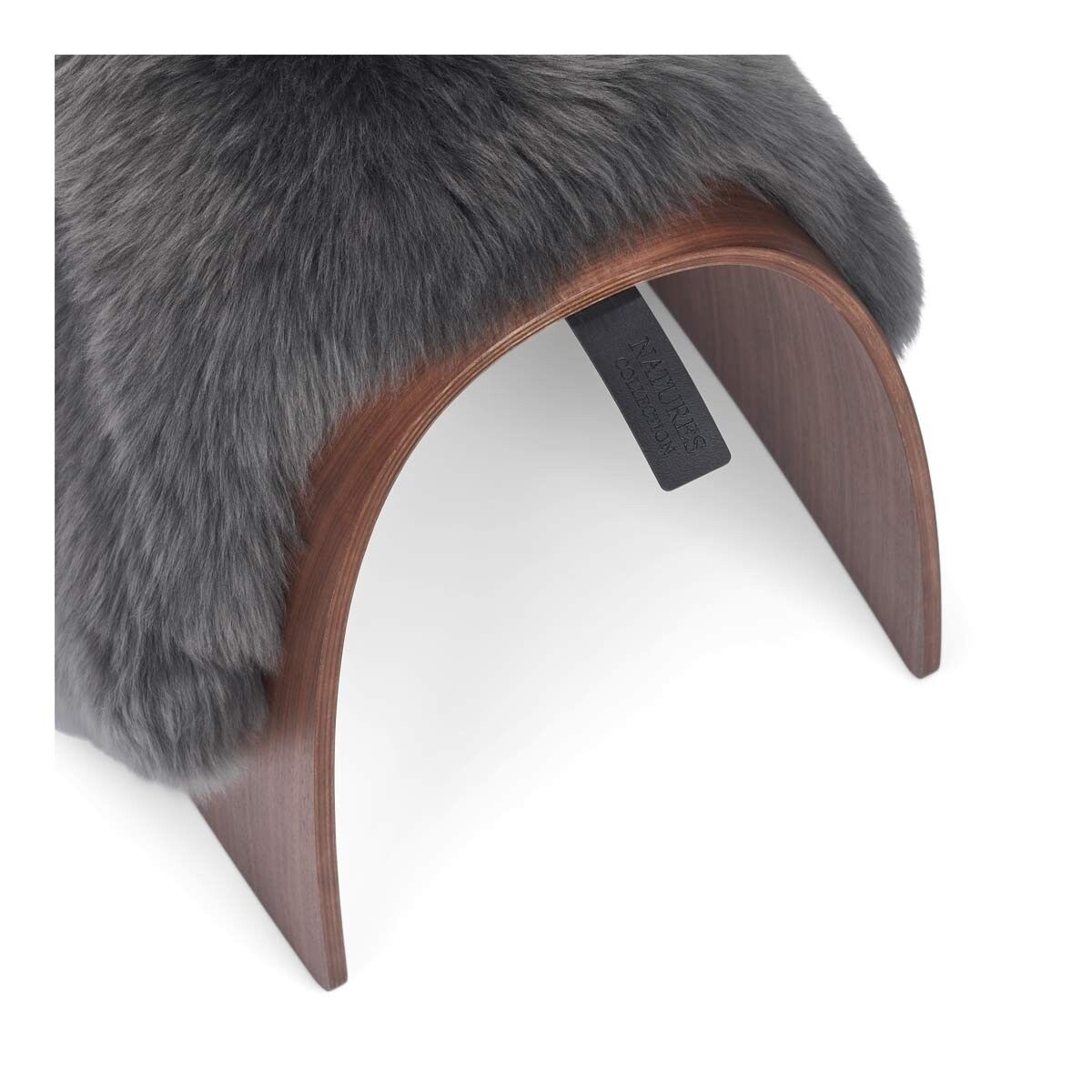 Sheep Stool cover | Langhåret | New Zealand Stålgrå