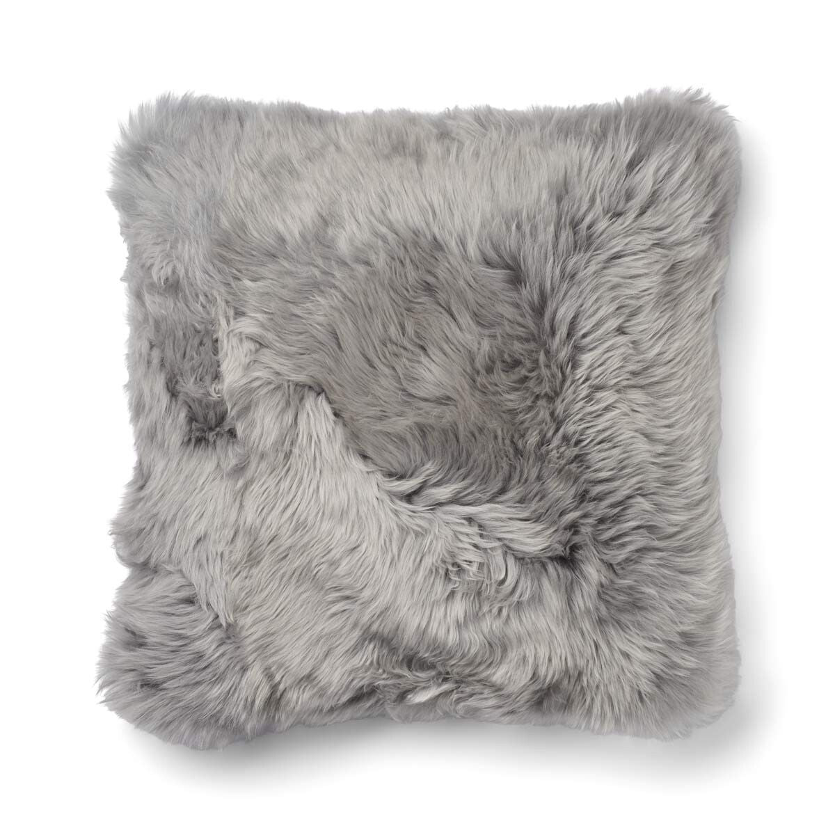 Checked Collection | Uldpude | Langhåret | 52x52 cm | 34x52 cm Glencheck-Grå/Lysegrå