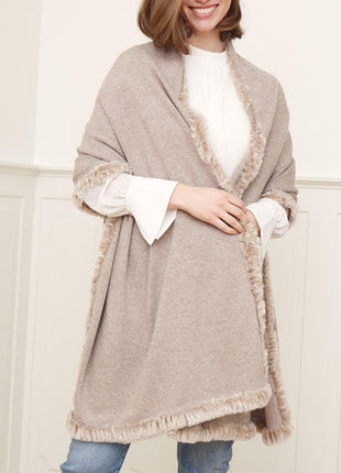 Scarlet Tørklæde  Sort / Sort