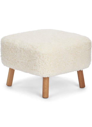 Emily fodskammel | Korthåret  Hvid