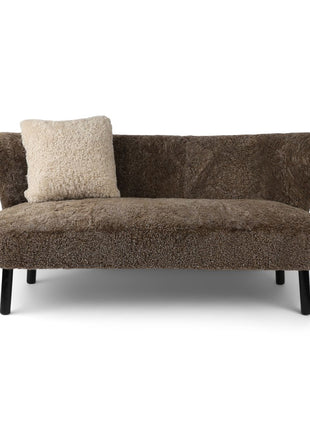 Emanuel 2 seater Sofa Lysebrun