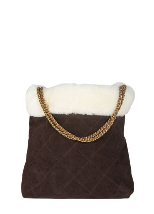 Aniek håndtaske Chokolade