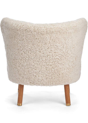 Emil lænestol | Korthåret Beige