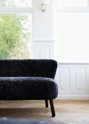 Emanuel 3 seater Sofa Sort