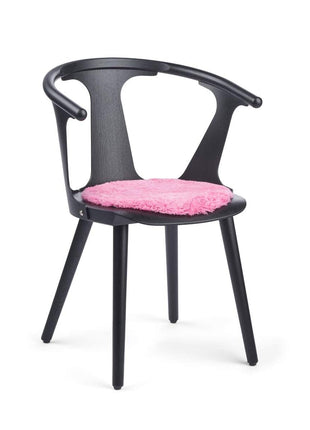 Sædehynde | Lammeskind | Korthåret | D38 cm Koral Pink