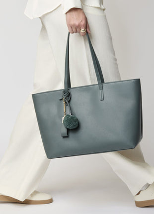 Audrey Taske | Læder Beige