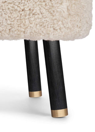 Emil lænestol | Korthåret Beige