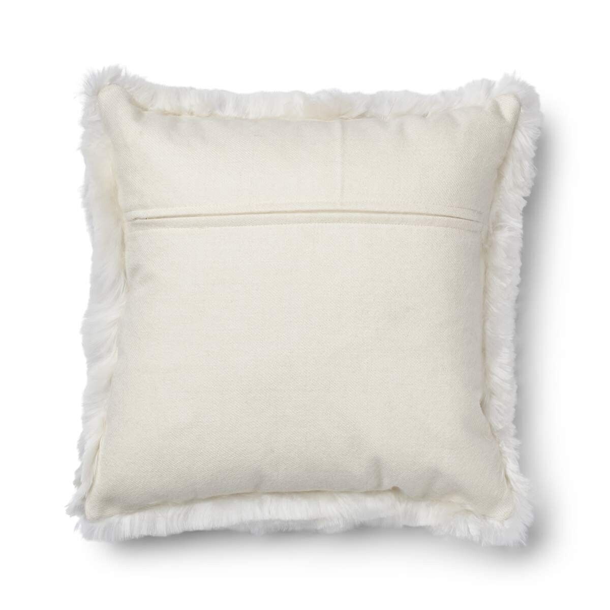 Pude af Alpaca | 40x40 cm Hvid