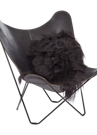 Lammeskind | Langhåret | Island | 120+x60 cm Natursort