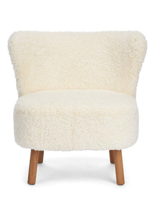 Emil lænestol | Korthåret Hvid