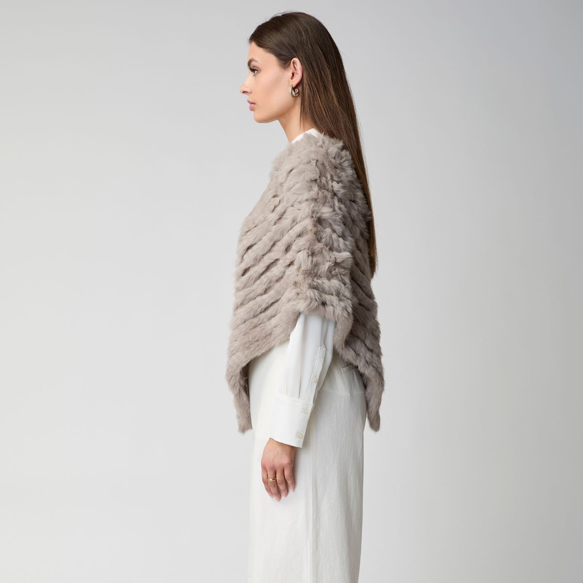 Molly poncho Sort